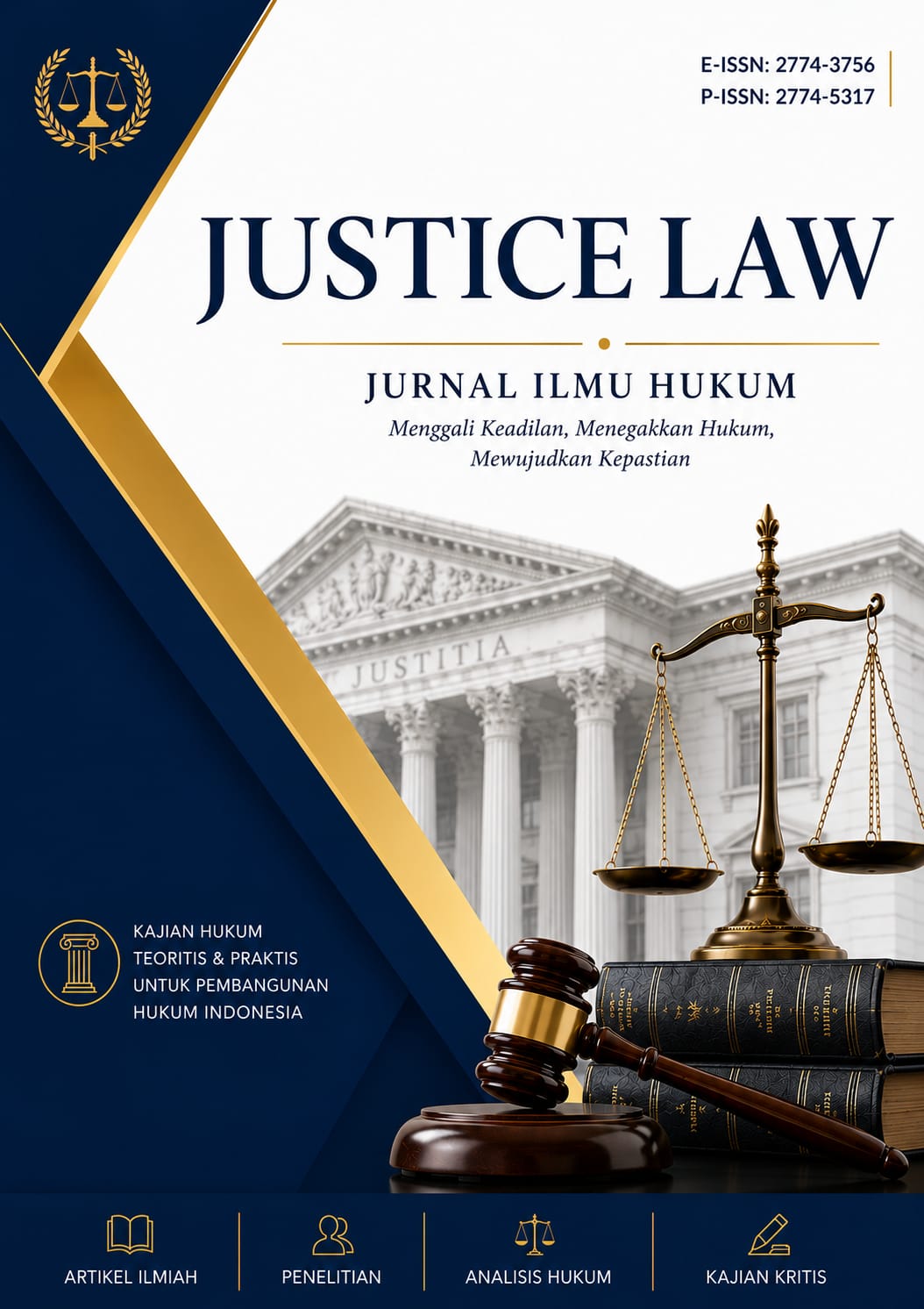 JUSTICE LAW: Jurnal Hukum