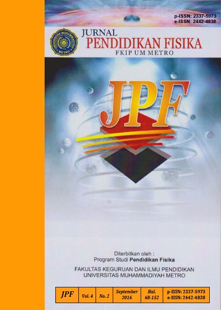 Jurnal Pendidikan Fisika FKIP UM Metro