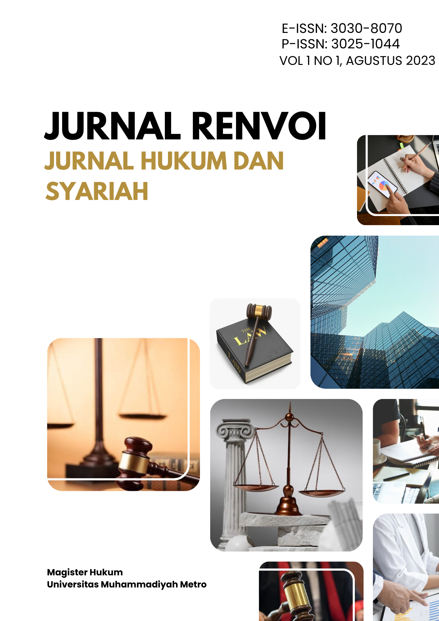 Jurnal Renvoi: Jurnal Hukum dan Syariah