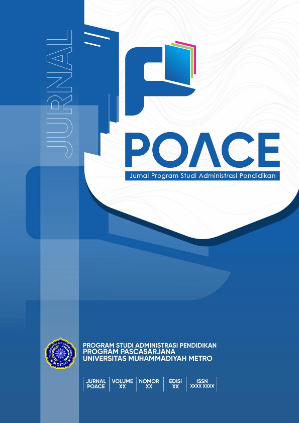 POACE: Jurnal Program Studi Adminitrasi Pendidikan